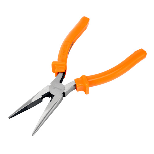 Длинногубцы прямые Classic, 200 мм, шлифованные, пластмассовые рукоятки Sparta по ценам производителя в Москве с доставкой по всей России