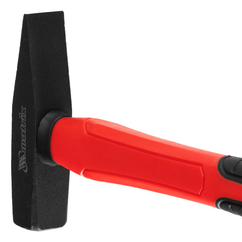 Молоток слесарный optimal, 200 г, фибергласовая обрезиненная рукоятка, квадратный боек Matrix по ценам производителя в Москве с доставкой по всей России