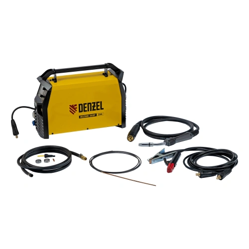 Аппарат инвертор. полуавтомат. сварки MultiMIG-200DP Synergy Double Pulse, 200 А, ПВ 80% Denzel по ценам производителя в Москве с доставкой по всей России