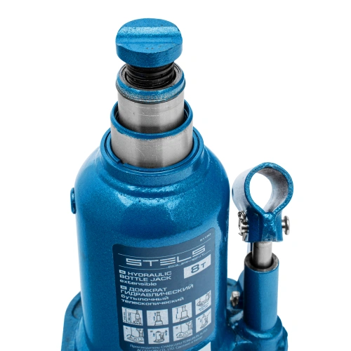 Домкрат гидравлический бутылочный телескопический, 8 т, подъем 180-410 мм Stels по ценам производителя в Москве с доставкой по всей России
