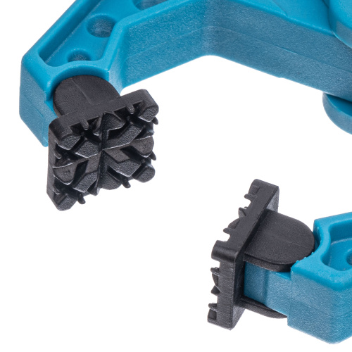 Струбцина клещеобразная 1-1/2, пластиковый корпус, храповой механизм жесткой фиксации, 38 мм Gross по ценам производителя в Москве с доставкой по всей России