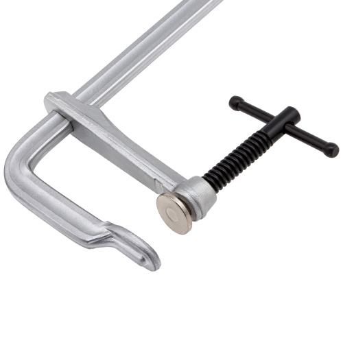 Струбцина F-образная, 120x600мм, кованая Denzel по ценам производителя в Москве с доставкой по всей России