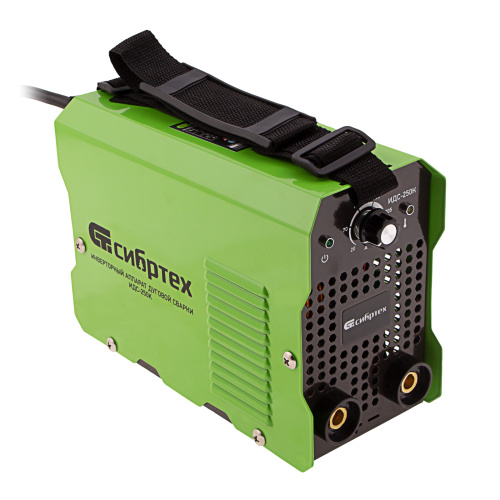 Инверторный аппарат дуговой сварки ИДС-250K, 250 А, ПВ 80%, диаметр электрода 1,6-5 мм Сибртех по ценам производителя в Москве с доставкой по всей России