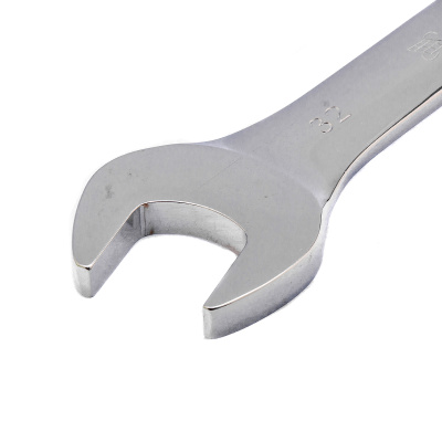 Ключ комбинированный трещоточный, 32 мм, CrV, шарнирный, зеркальный хром Matrix по ценам производителя в Москве с доставкой по всей России