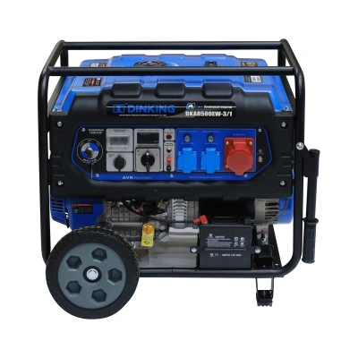 Генератор бензиновый Dinking DKA8500EW-3/1 (8,5кВт,230/400 В, электростартер, 17лс, колёса, АВР) по ценам производителя в Москве с доставкой по всей России