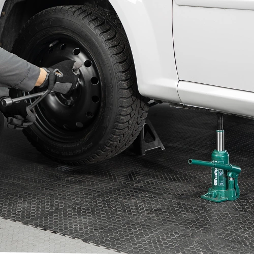 Домкрат гидравлический бутылочный, 5 т, 180-340 мм Сибртех по ценам производителя в Москве с доставкой по всей России