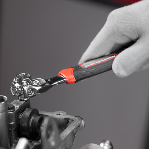 Ключ универсальный 48 в 1, СrV, 8-19мм, Spline Matrix по ценам производителя в Москве с доставкой по всей России