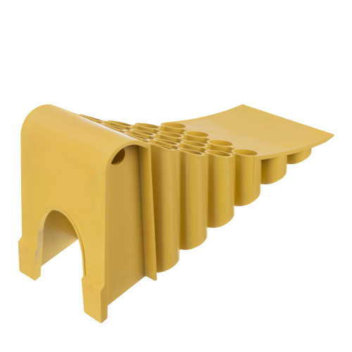 Упор противооткатный для грузового транспорта, ЖЕЛТЫЙ, 35 т, 438х200х205 мм Stels по ценам производителя в Москве с доставкой по всей России