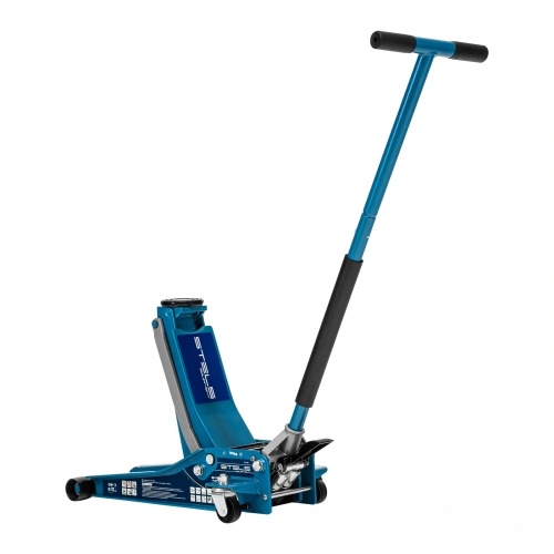 Домкрат гидравлический подкатной 3 т, быстрый подъем, Low profile quick lift, 75-505 мм, профессиональный STELS по ценам производителя в Москве с доставкой по всей России