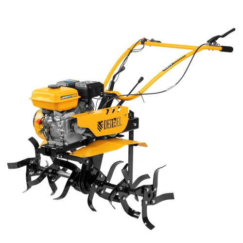 Мотоблок DPT-270, 7 л.с, ременное сцепление, ширина 85 см, глубина 35 см, фрез 3 х 4, ШОМ, передачи 2В/1Н Denzel по ценам производителя в Москве с доставкой по всей России