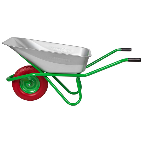 Тачка садово-строительная с PU колесом, грузоподъемность 180 кг, объем 90 л Сибртех по ценам производителя в Москве с доставкой по всей России