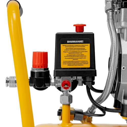 Компрессор DLS950/24 безмаслянный малошумный 950 Вт, 165 л/мин, ресивер 24 л Denzel по ценам производителя в Москве с доставкой по всей России