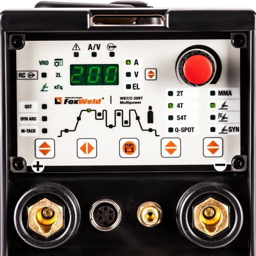 Аппарат аргонодуговой сварки WECO TIG 209 DC PULSE купить в Москве с доставкой по всей России | ProtosMarket.ru