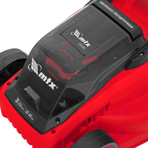 Газонокосилка аккумуляторная бесщеточная CLM-320, 320 мм, травосб. 30 л, Li-Ion, 20 В MTX по ценам производителя в Москве с доставкой по всей России