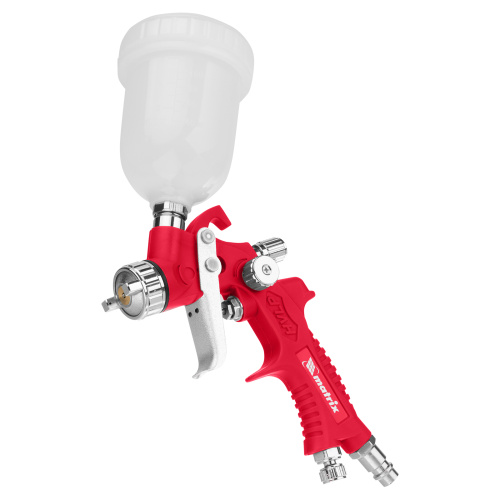 Краскораспылитель HVLP пневмат. с верхним бачком V= 0,1 л, сопло диаметром 0.8 мм Matrix по ценам производителя в Москве с доставкой по всей России