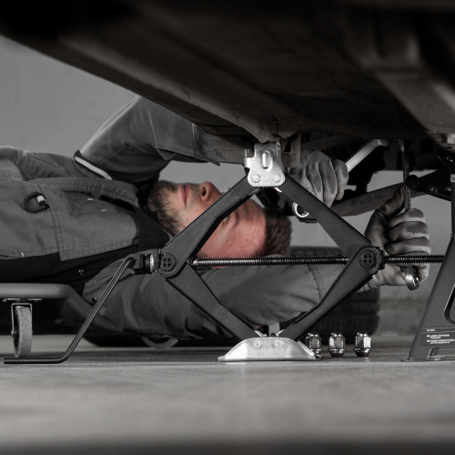 Домкрат ромбический винтовой универсальный ТУ 5.16-469-0213-04, 0,9 т, 100-395 мм Россия по ценам производителя в Москве с доставкой по всей России