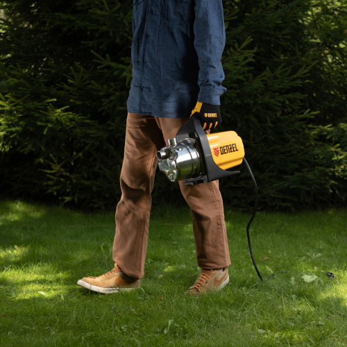 Садовый поверхностный насос GP 1000Х, 1000 Вт, 3500 л/ч, подъем 44 м, нержавейка Denzel по ценам производителя в Москве с доставкой по всей России