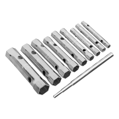 Набор ключей трубчатых торцевых, 6 - 22 мм, вороток, оцинкованные, 9 шт. Sparta по ценам производителя в Москве с доставкой по всей России