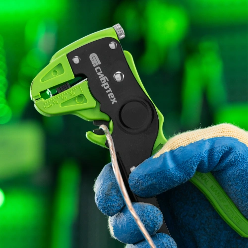 Щипцы для зачистки электропроводов, сечением: 0.2-3.5 мм2, функция обрезания проводов Сибртех по ценам производителя в Москве с доставкой по всей России