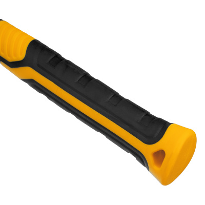 Киянка резиновая, 450 г, черно-белая, фибергласовая рукоятка c TPR покрытием Denzel купить в Москве с доставкой по всей России | ProtosMarket.ru