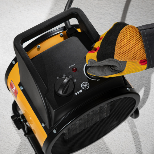 Тепловая пушка, керамический нагреватель (тепловентилятор) DHC 5-400, 230 В, 0.04/3/5 кВт Denzel по ценам производителя в Москве с доставкой по всей России