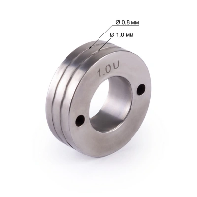 Ролик (AL) INVERMIG 358/508, SAGGIO MIG 500 D/P д.0,8-1,0 (18.85/37.05) (пр-во FoxWeld/КНР) купить в Москве с доставкой по всей России | ProtosMarket.ru