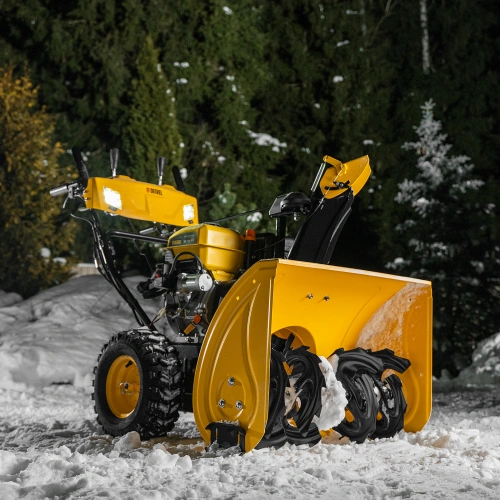 Бензиновая снегоуборочная машина SBL 711D PRO, 302cc, эл.старт, фара, обогрев, блок. дифф. Denzel по ценам производителя в Москве с доставкой по всей России