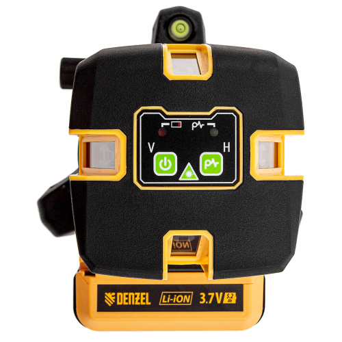 Лазерный уровень LX 06 Green, 30 м, 520 нм, аккумулятор Li 5200 mAh, резьба 5/8" Denzel по ценам производителя в Москве с доставкой по всей России