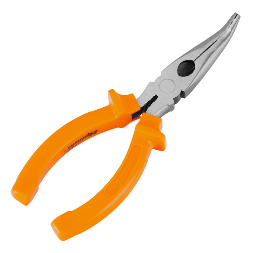 Длинногубцы изогнутые Classic, 160 мм, шлифованные, пластмассовые рукоятки Sparta по ценам производителя в Москве с доставкой по всей России