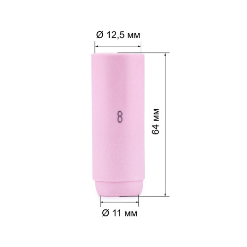 Cопло керамическое VARTEG 12,5мм №8 (701.0111/TC0006) купить в Москве с доставкой по всей России | ProtosMarket.ru