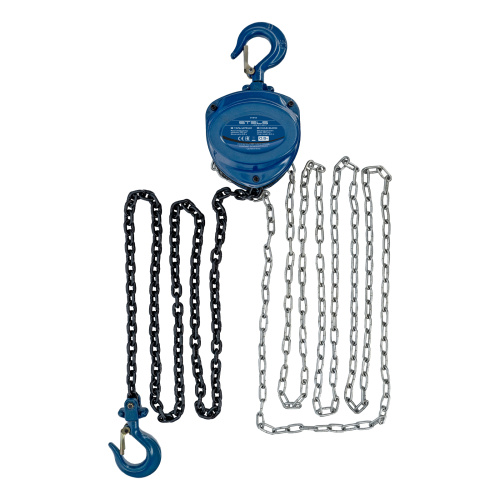 Таль цепная, 0.5 т, h подъема 2.5 м, расстояние между крюками 350 мм Stels по ценам производителя в Москве с доставкой по всей России
