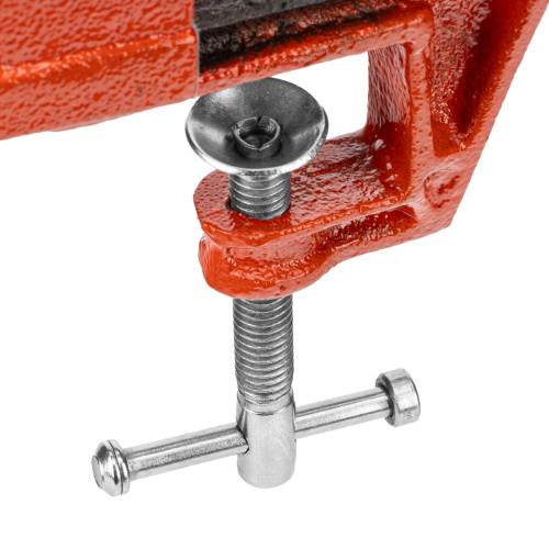 Тиски, 75 мм, крепление для стола Sparta по ценам производителя в Москве с доставкой по всей России