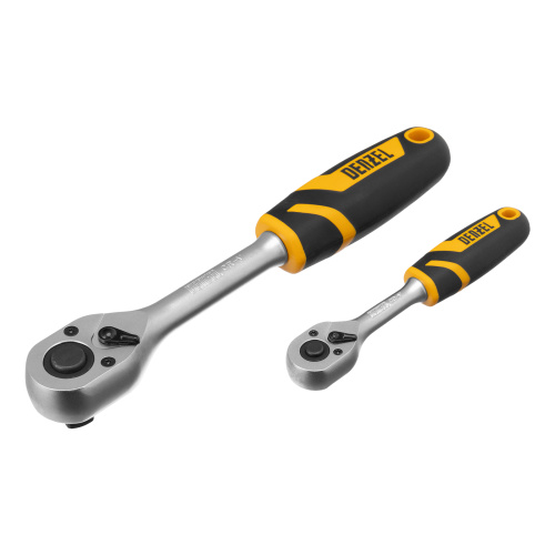 Набор инструментов, 1/2", 1/4", CrV, S2, пластиковый кейс, 100 предметов Denzel по ценам производителя в Москве с доставкой по всей России