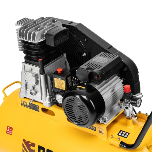 Компрессор воздушный рем. привод BCI 2200/100, 2,2 кВт, 100 литров, 420 л/мин Denzel по ценам производителя в Москве с доставкой по всей России