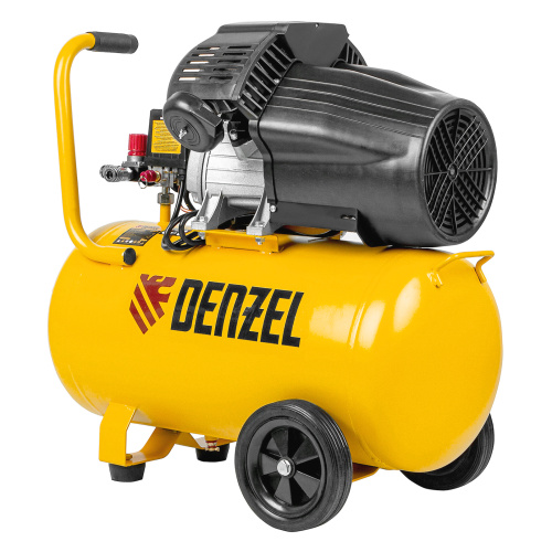 Компрессор воздушный DCV2200/50, прямой привод, 2.2 кВт, 50 литров, 380 л/мин Denzel по ценам производителя в Москве с доставкой по всей России