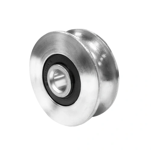 Шкив ролик д.40 мм с подшипником для протяжки троса по ценам производителя в Москве с доставкой по всей России