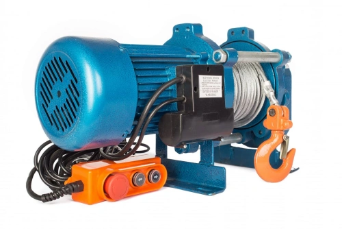 Лебедка электрическая  500 кг  30 м с канатом 380 В TOR KCD по ценам производителя в Москве с доставкой по всей России