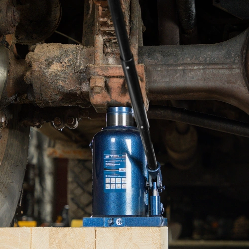 Домкрат гидравлический бутылочный, 32 т, h подъема 260-420 мм Stels по ценам производителя в Москве с доставкой по всей России