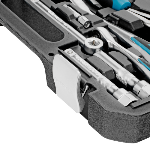 Набор инструментов, 1/4", 1/2", CrV, 120 зубьев, 78 предметов Gross по ценам производителя в Москве с доставкой по всей России