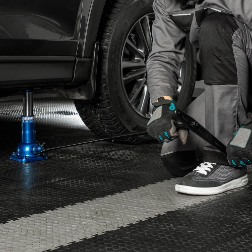 Домкрат механический бутылочный, 2 т, h подъема 180-395 мм, 2 части (домкрат, ручка) Stels по ценам производителя в Москве с доставкой по всей России