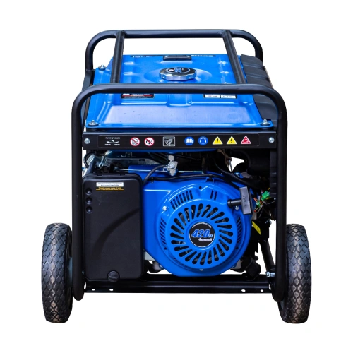 Генератор бензиновый Dinking DKA6500EW (6,5кВт, электростартер, 15лс, колёса) по ценам производителя в Москве с доставкой по всей России