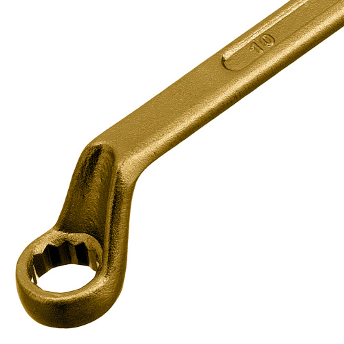 Ключ накидной, 8 х 10 мм, желтый цинк Сибртех по ценам производителя в Москве с доставкой по всей России