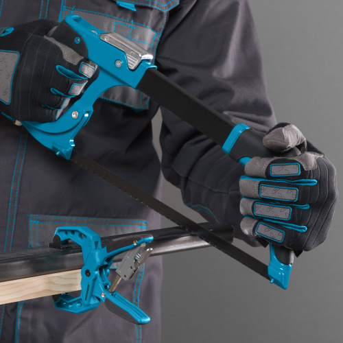 Струбцина клещеобразная 1-1/2, пластиковый корпус, храповой механизм жесткой фиксации, 38 мм Gross по ценам производителя в Москве с доставкой по всей России