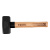 Кувалда, 2000 г, кованая головка, буковая рукоятка Denzel по ценам производителя в Москве с доставкой по всей России