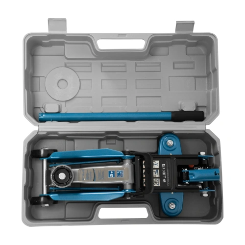 Домкрат гидравлический подкатной, 2 т, h подъема 140-340 мм, в кейсе Stels по ценам производителя в Москве с доставкой по всей России