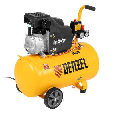Компрессор воздушный DK1500/50, Х-PRO 1.5 кВт, 230 л/мин, 50 л Denzel по ценам производителя в Москве с доставкой по всей России