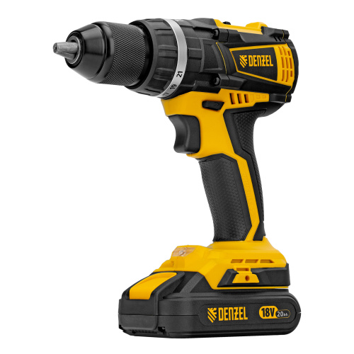 Дрель-шуруповерт аккумуляторная ударная бесщет CIDB-IB-18-02, Li-Ion, 18 В, 2 акк. Denzel по ценам производителя в Москве с доставкой по всей России