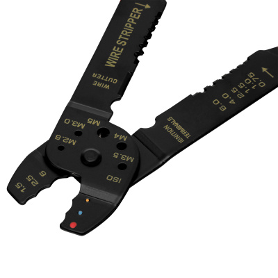 Щипцы, 210 мм, для зачистки электропроводов и обжима контактных кле мм, 1.5-6.5 мм Sparta по ценам производителя в Москве с доставкой по всей России