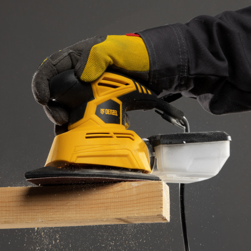 Машина плоскошлифовальная вибрационная 2 в 1 VDS-2, 130 Вт, 14000 об/мин Denzel по ценам производителя в Москве с доставкой по всей России
