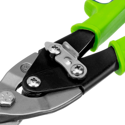 Ножницы по металлу, 250 мм, правый рез, сталь С55, двухкомпонентные рукоятки СИБРТЕХ по ценам производителя в Москве с доставкой по всей России